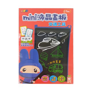 幼福 忍者兔 mini液晶畫板 交通工具, 9125-24, 1個, 15 x 23 x 2.1 cm