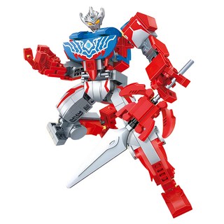 KEEPPLAY 奇妙積木 QMAN 超人力霸王積木, 大河強化機甲, 1盒