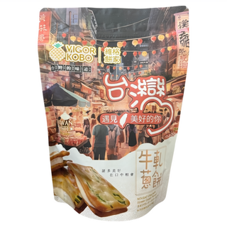 維格餅家 青蔥牛軋餅 植物五辛素 10個, 1包, 180g