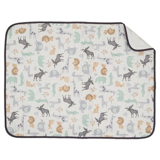 ahtty blanc 兒童防水睡墊, Safari Zoo 野生動物園, 1個
