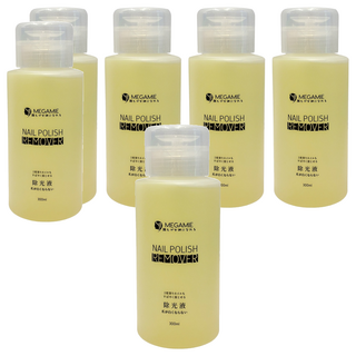 MEGAMIE 溫和指甲油去光水 300ml, 6瓶