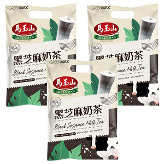 馬玉山 黑芝麻奶茶 每包含鈣, 20g, 12包, 3袋