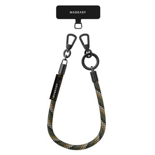 MAGEASY Wrist Strap 手腕掛繩片組 8.3mm, 狂野橄, 1組