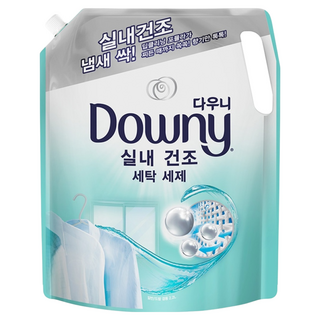 Downy 室內晾乾型洗衣精補充包 深層清潔 去除異味, 2.2L, 1包