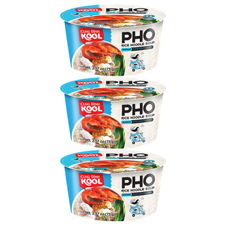 CUNG DINH KOOL 海鮮風味河粉, 2.57oz (73g), 3分鐘快速料理, 3入