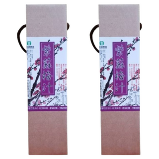 埔里鎮農會 紫蘇梅汁, 600ml, 2瓶