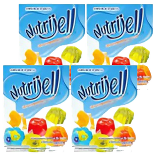 Nutrijell 果凍粉 原味 12包 Set, 180g, 4盒