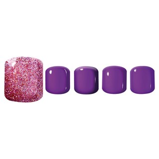 GLOSSYBLOSSOM Baking 腳部美甲貼紙 Set 38, 半固化凝膠美甲貼, Day By Day, 1組