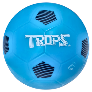 TROPS 特波士 無毒安全小足球 6吋, 充氣設計 回彈性佳, 藍色, 1顆