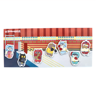 黃阿瑪的後宮生活 後宮運動會造型磁鐵 共八種運動項目 表情生動動作可愛, 拳擊, 1個