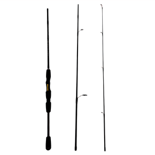 okuma 寶熊釣具 三節式釣竿 寶熊 路亞竿 天蠍座SCORPIO 直柄 SPS633M 102g, 黑紫色