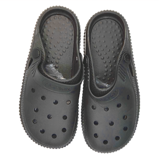 OP 生活 厚底洞洞鞋 黑色 EVA材質 38-39碼, 240mm