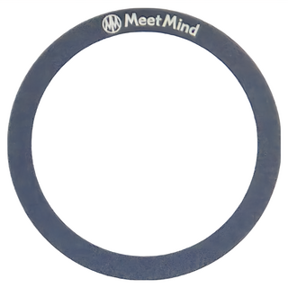 Meet Mind ios/Android 多彩引磁片 通用款 Set 2 無線快充 輕薄磁吸 穩固不易脫落 10色可選, 深藍色, 1組