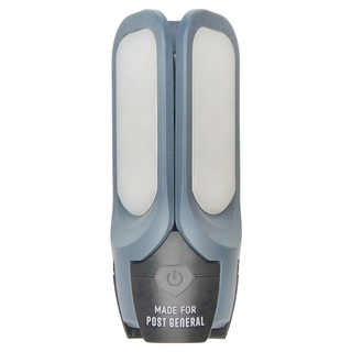 POST GENERAL 多功能太陽能充電LED燈, 底座2段式白光 + LED板3段式黃光, 1個