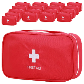 小麥購物 醫藥急救包 Y598 蘋果紅, 18個