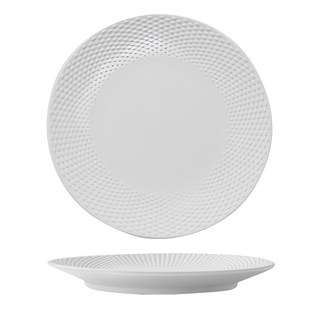 WANDU 瓦讀 10.5珠點淺盤, 26.6 x 26.6 x 9cm, 3890, 1個, 白色