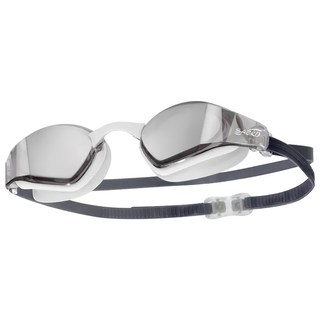SAEKO 鍍膜三鐵廣角泳鏡 鑽石切割 防霧 銀白, 不適用, 1個