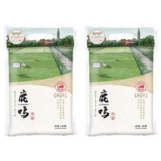 米屋x臺大 鹿鳴米 台灣產 臺南16號, 1kg, 2袋, CNS 一等