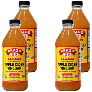 BRAGG 有機蘋果醋, 473ml, 4瓶