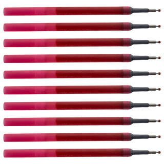 Pentel 飛龍 ENERGEL 鋼珠筆替芯 XLRN5TL-P, 粉紅色, 10支