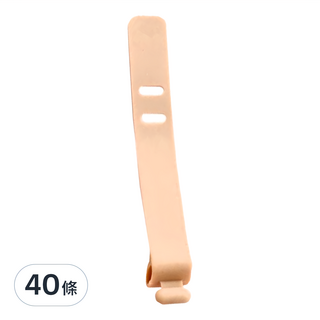 小麥購物 矽膠束帶 D048 6 x 1cm 款式隨機 2g, 40條