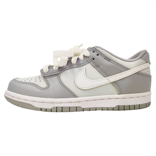 NIKE 耐吉 兒童款 Dunk Low Retro Grey White 低筒鞋