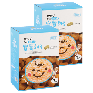 農純鄉 心干貝貝粥 6個月以上 7包, 1.05kg, 2盒