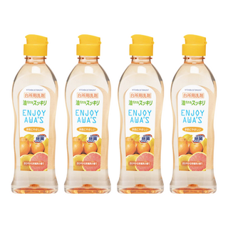 ROCKET火箭牌 蔬果超濃縮洗碗精, 橘子油成分 迅速去除頑固油漬, 250ml, 4瓶