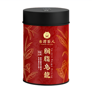 台灣茶人 茶語日常 胭脂烏龍，琥珀色澤，輕熟果香，濃醇甘爽, 75g, 1入, 1罐