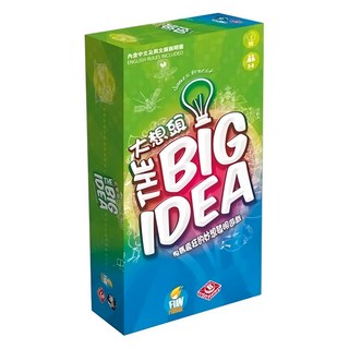 FUNFORGE 大想頭 Big Idea 繁體中文版，新世代派對遊戲，鬼馬瘋狂的發明遊戲, 1盒