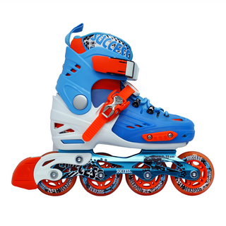 SUCCESS 成功 平花溜冰鞋套裝 紅色 22-24cm, L, 1組