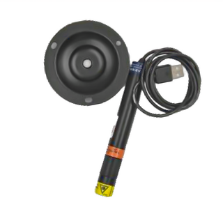 禾統 可調焦雷射定位器 綠光 518nm 30mW φ16x120mm, 1個