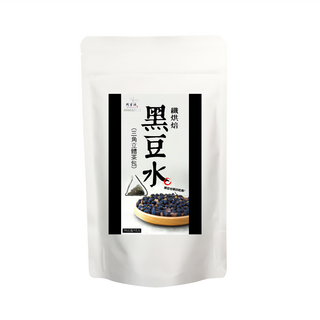 AWAStea 阿華師 纖烘焙黑豆水, 三角立體茶包，可冷泡/熱泡, 15g, 12入, 1袋