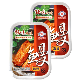 新宜興 辣味燒鰻, 優選海鰻, 台灣產, 100g, 2組