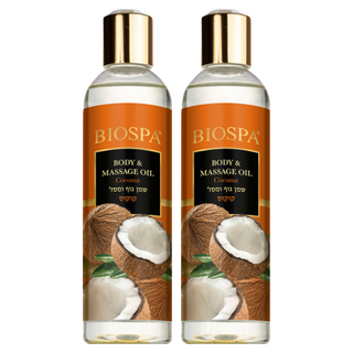 Sea of Spa 椰子按摩油 250ml，含死海泥，富含礦物質, 2瓶