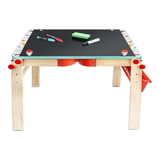 TOPBRIGHT 特寶兒 二合一畫板書桌 雙面畫板 可調節高度 環保材質, 1個, 90 x 56.7 x 18.8cm