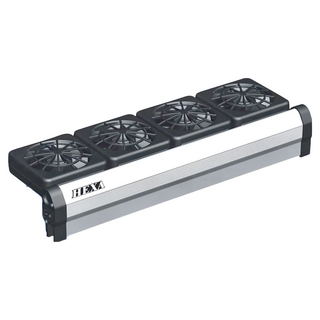 HEXA 海薩CoolWind-α型 強力靜音降溫冷卻風扇 Coolwind-β400-4 適用70-120cm魚缸, 390 x 128mm, 1個