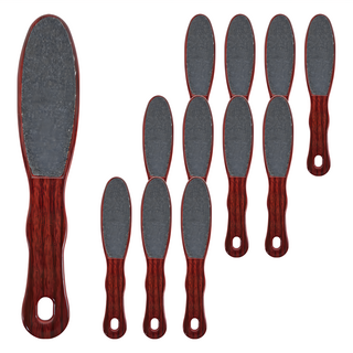 Little Pink Rabbit 粉彩小兔 木紋磨腳器-小, 12支, 1包