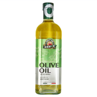 得意的一天 100%清淡橄欖油，義大利原裝進口，含78%單元不飽和脂肪酸, 1L, 1瓶