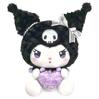 LDCX 靈動創想 Sanrio 三麗鷗 驚喜禮物酷洛米玩偶, 黑色, 1個, 27cm