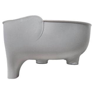 可愛大象造型瀝水籃 175g, 灰色, 1個