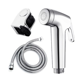 AHOYE 衛生馬桶沖洗器套裝 噴槍 + 軟管 + 固定座 1.5m, 1組