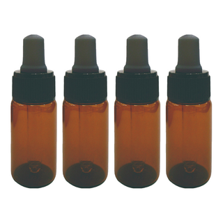 台灣 COSMOS 滴管瓶 15ml, 棕色/透明色 顏色隨機, 4件