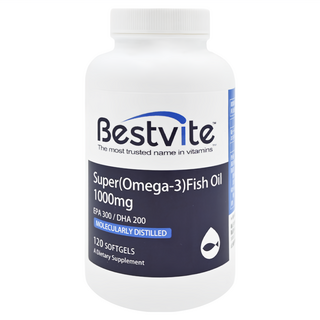 Bestvite 超級OMEGA-3魚油膠囊 1.4g, 120顆, 168g, 1罐