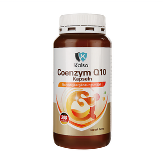 Kalso 科德司 輔酵素Q10膠囊, 添加酵母精華萃取 德國原裝進口, 300顆, 108.9g, 1罐