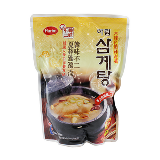 Harim 韓味不二 夏林人蔘雞湯 添加鮑魚湯頭, 1kg, 1袋
