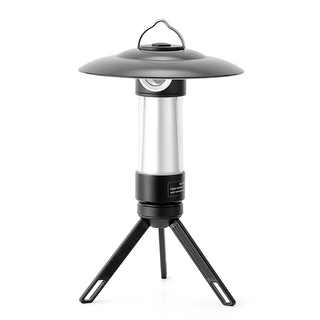 ISE MOUNT 小島嶼山 多功能燈塔磁吸露營燈, 黑色, 1個