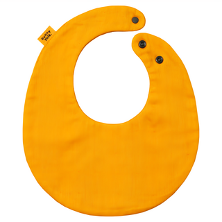 Runny yolk. 朗尼幼克 純棉口水巾 - 台灣製造, yolk黃, 1件