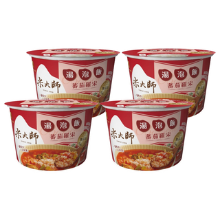 master mi 米大師 湯泡飯 蕃茄羅宋, 155g, 4入