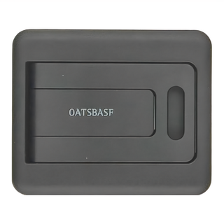 OATSBASF 派凡 超薄可折疊隱形筆電支架, 黑色, 1個, 56g